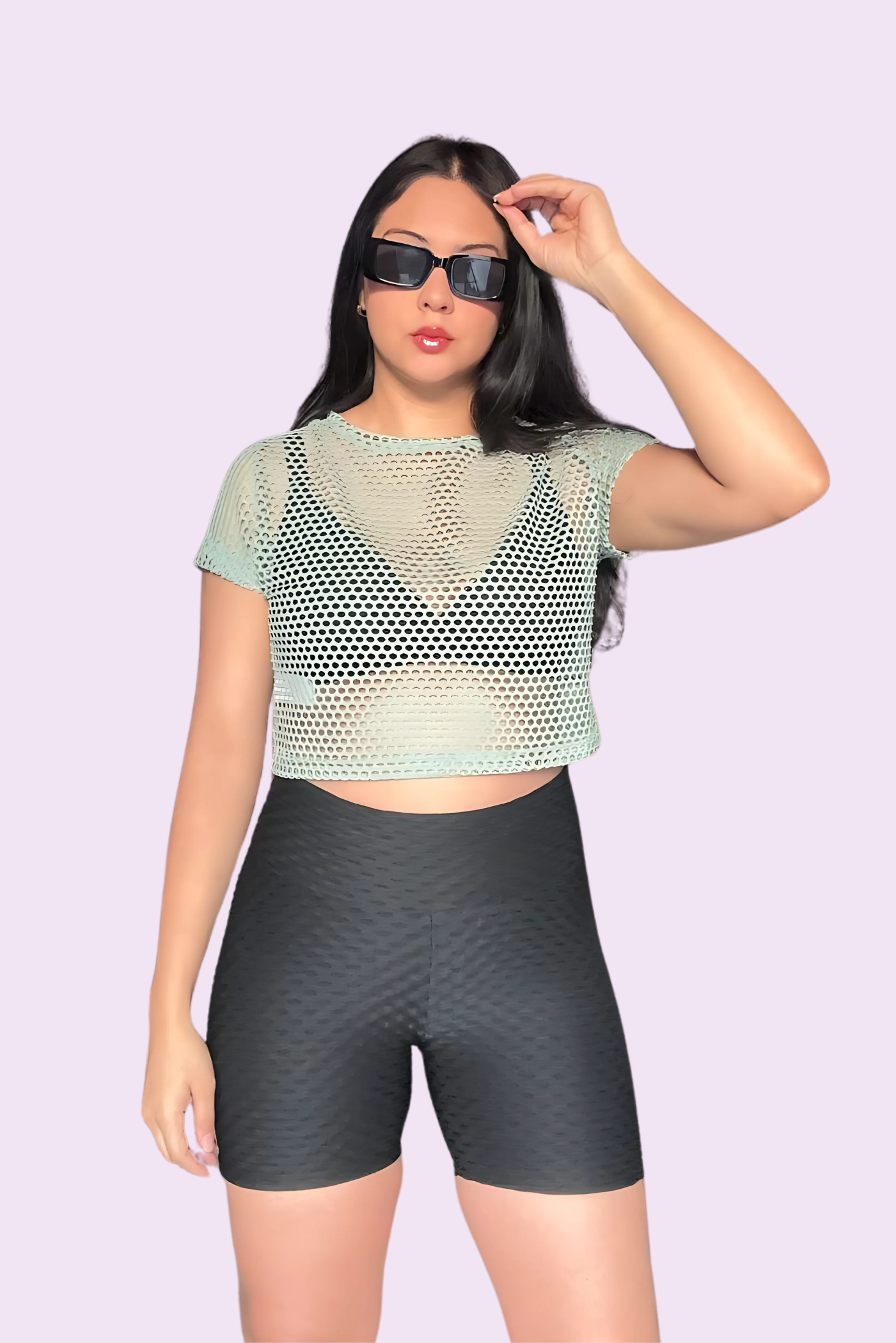 Conjunto Malla Crochet