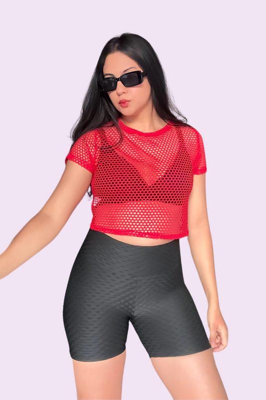 Conjunto Malla Crochet